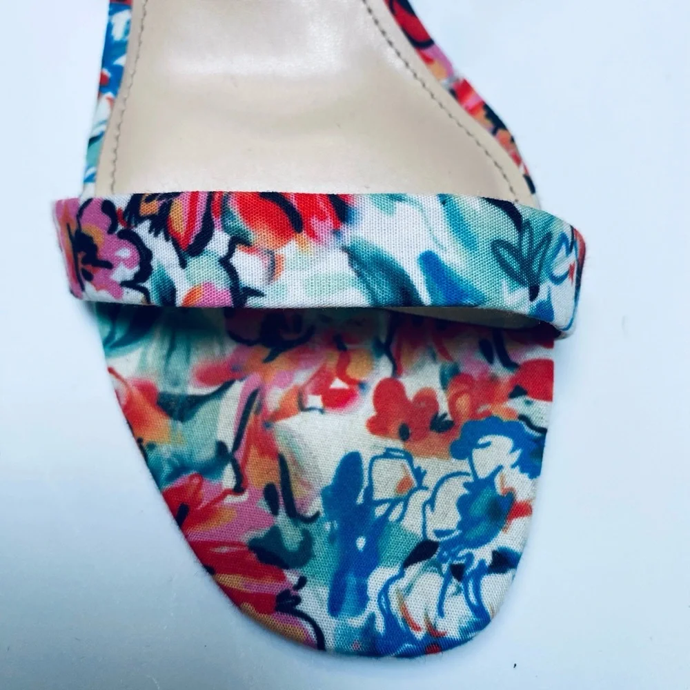 Kelly & Katie Multicolor Floral Heels